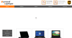 Desktop Screenshot of burrardlaptops.com